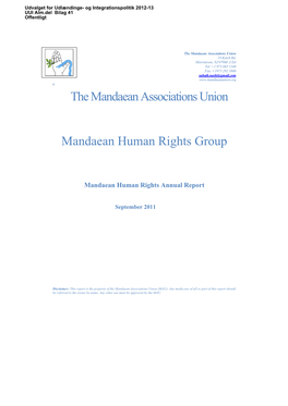 MHRG Annual Report 2011 Version 11