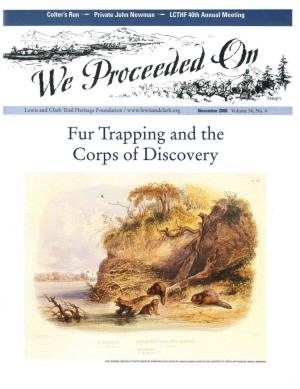 Fur Trapping and the Corps of Discovery