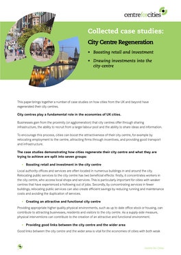 Collected Case Studies: City Centre Regeneration