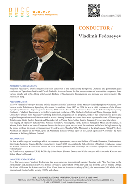 Vladimir Fedoseyev