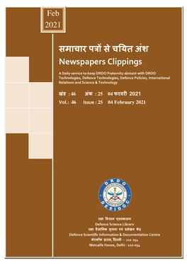 Rajnath Singh Releases DRDO Documents & Procedures at 1 Aero India 2021 2