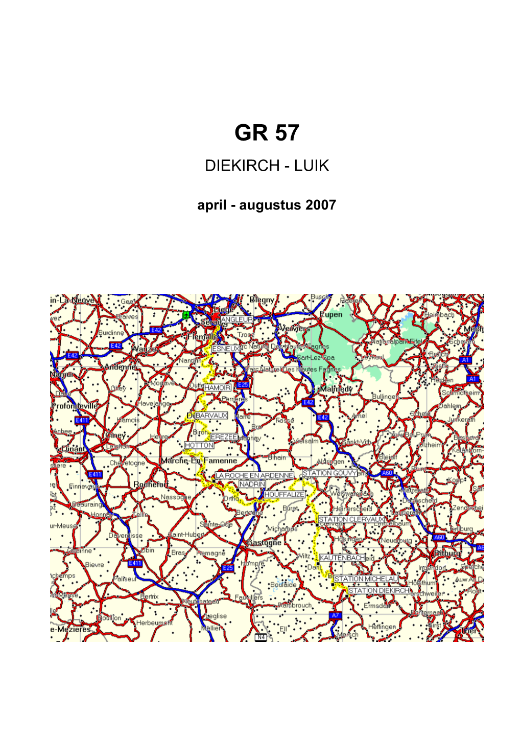 2007 Luxemburg/België: GR 57