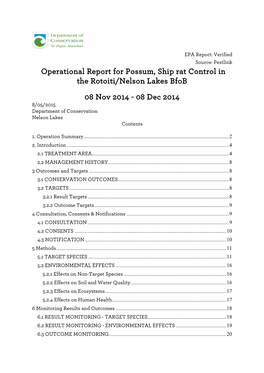 2014 Tasman Rotoiti Nelson Lakes Report(PDF, 203