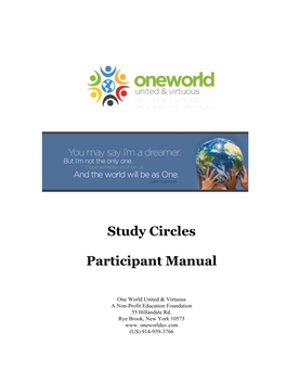Study Circles Participant Manual