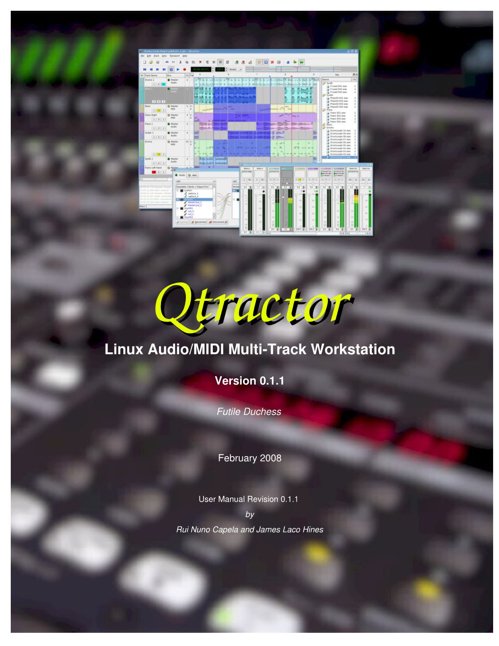 Qtractorqtractor Linux Audio/MIDI Multi­Track Workstation