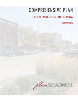 Comprehensive Plan City of Chadron, Nebraska