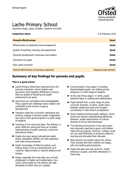 Ofsted January 2019
