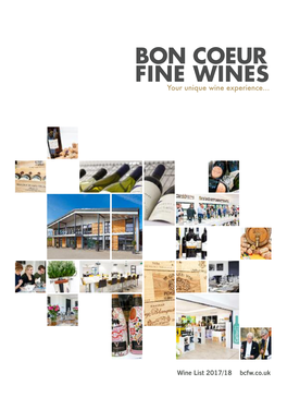 Bon Coeur Fine Wines Ltd. ARGENTINA and CHILE 77
