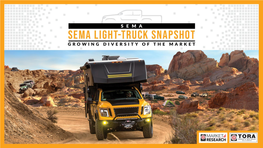 SEMA Top Light Trucks for Accessorization