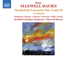 MAXWELL DAVIES Strathclyde Concertos Nos
