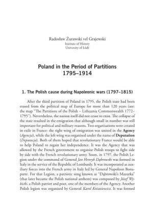 Poland in the Period of Partitions 1795–1914