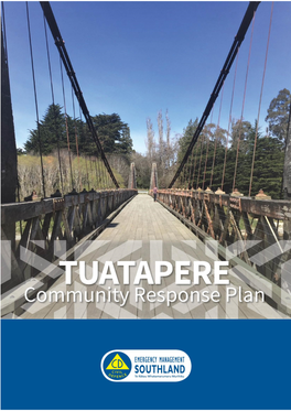 Tuatapere Community Response Plan 2018