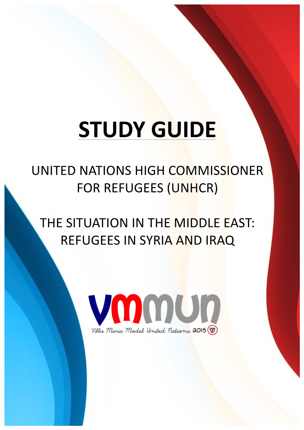 Syria Iraq Refugees-UNHCR Study Guide