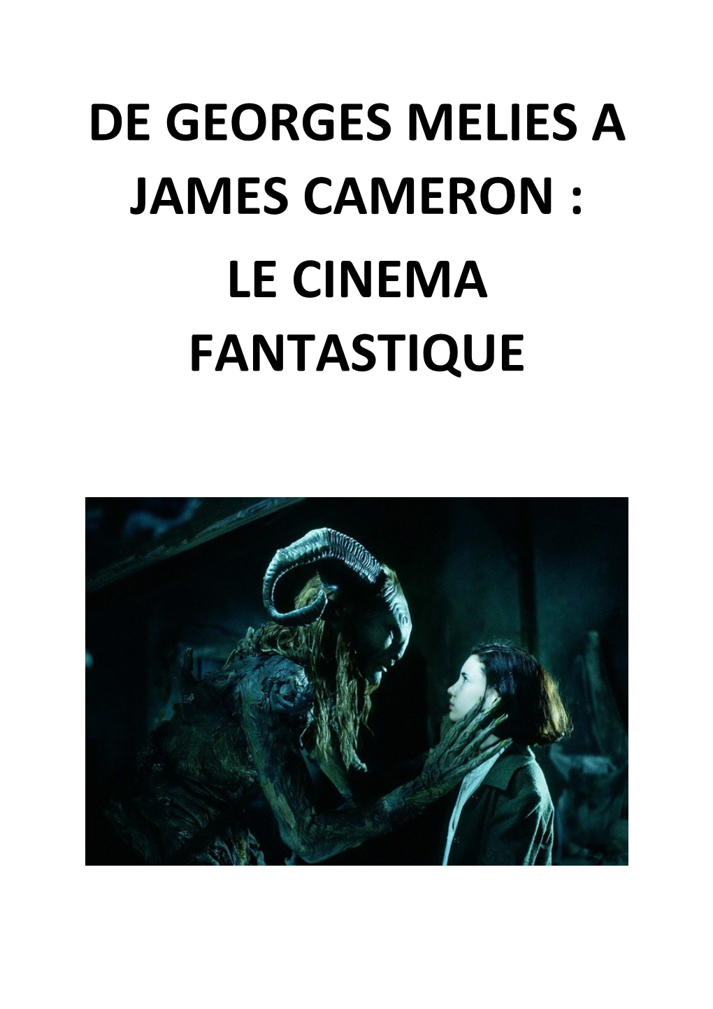 Le Cinema Fantastique