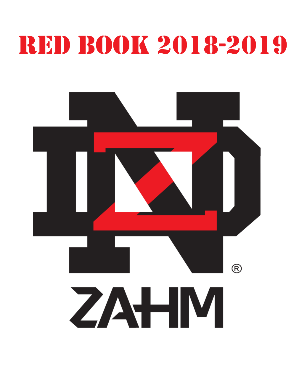 Red Book 2018-2019 ZAHM HOUSE 2
