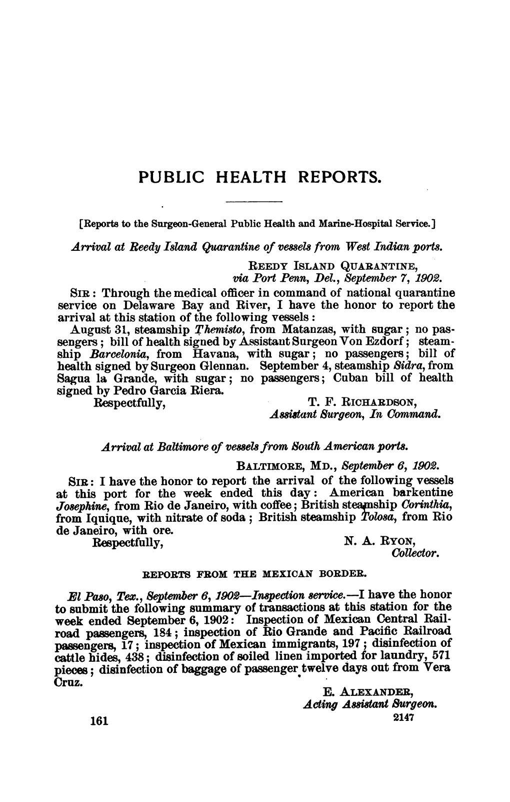 Public Health Reports