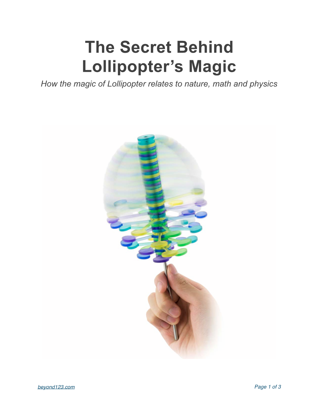 Lollipopter's Magic