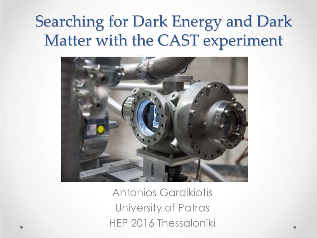 Searching for Dark Energy and Dark Matter With.Pdf