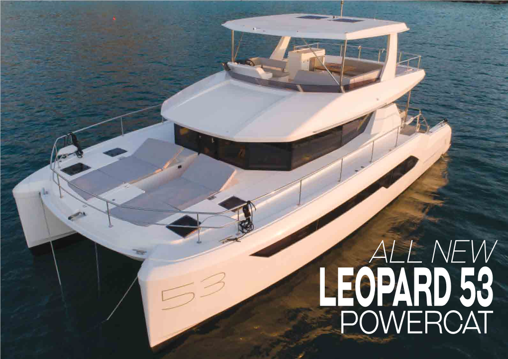 Leopard 53 Powercat 2 Multihullworld Multihullworld 3 This Dream Catcher Takes Cutting Edge Design and Performance to Dizzy New Heights
