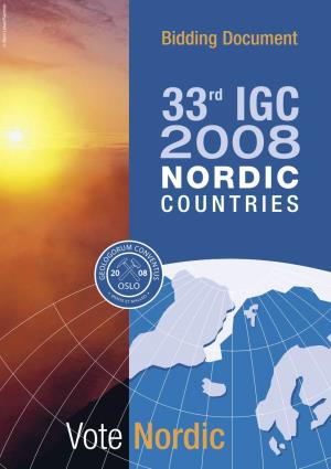 Vote Nordic 1 33Rd International Geological Congress, Nordic Countries