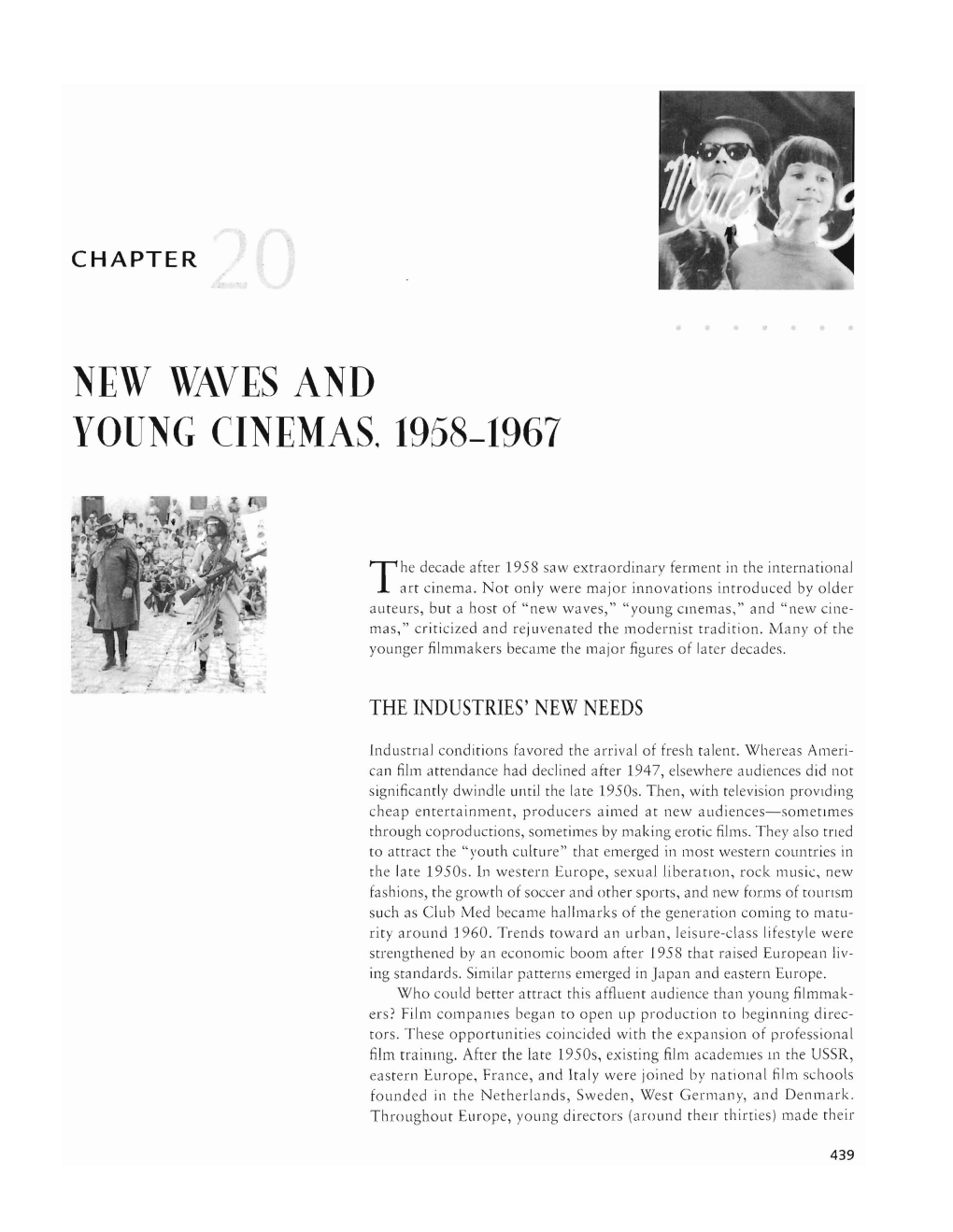 N£W Wav£S and Young Cin£Mas. 1958-1967