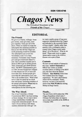 Chagos News Issue