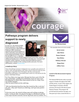 Pathways Program Delivers Support to Newly Diagnosed