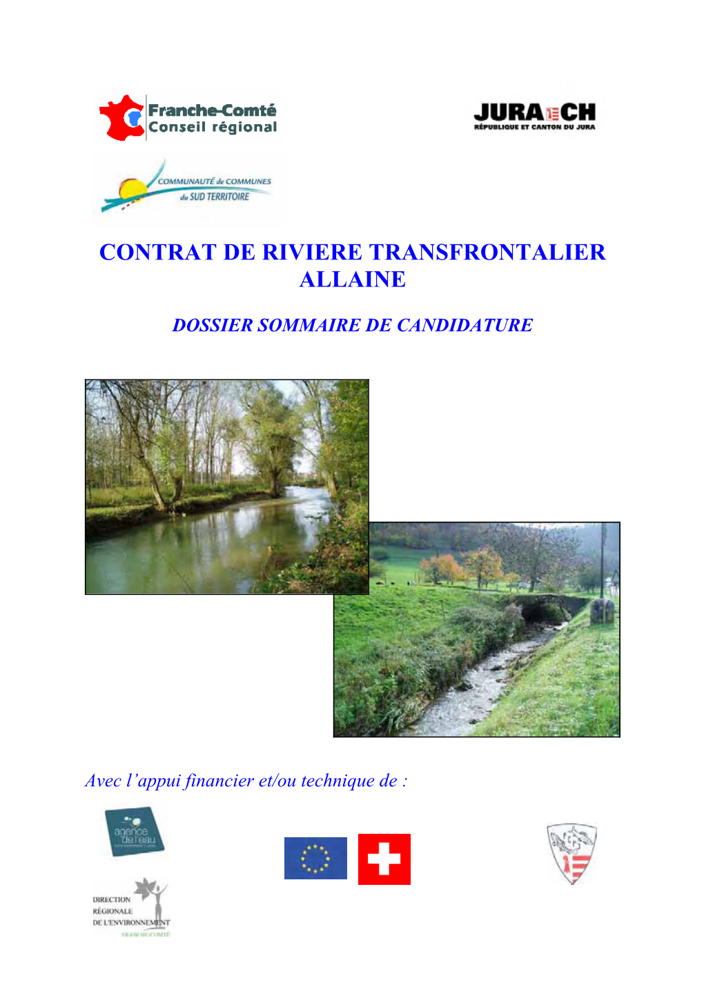 Contrat De Riviere Transfrontalier Allaine