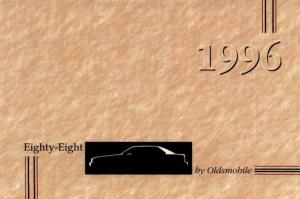 Owner's Manual,1996 Oldsmobile Eighty Eight