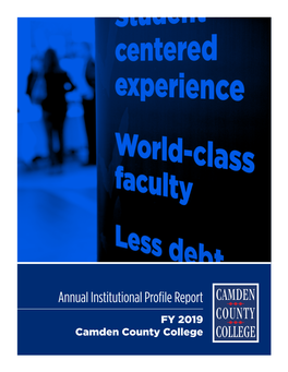 FY 2019 Camden County College Camden County College