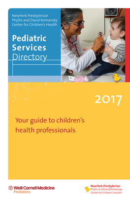 Pediatric Services Directory