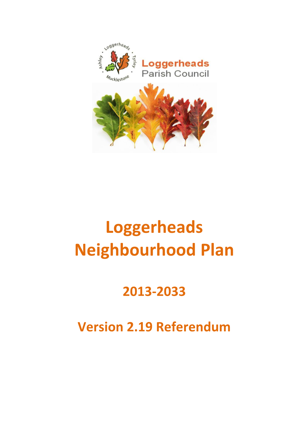 Loggerheads Neighbourhood Plan