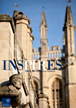 The Magazine for Oxford Politics and International Relations Alumni