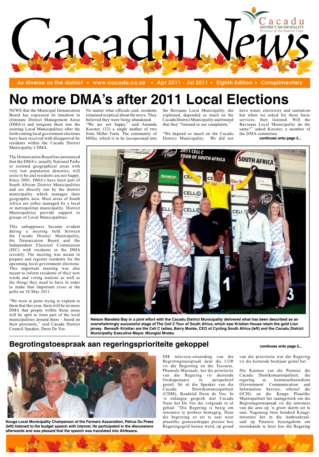 Cacadu News April 2011 Edition