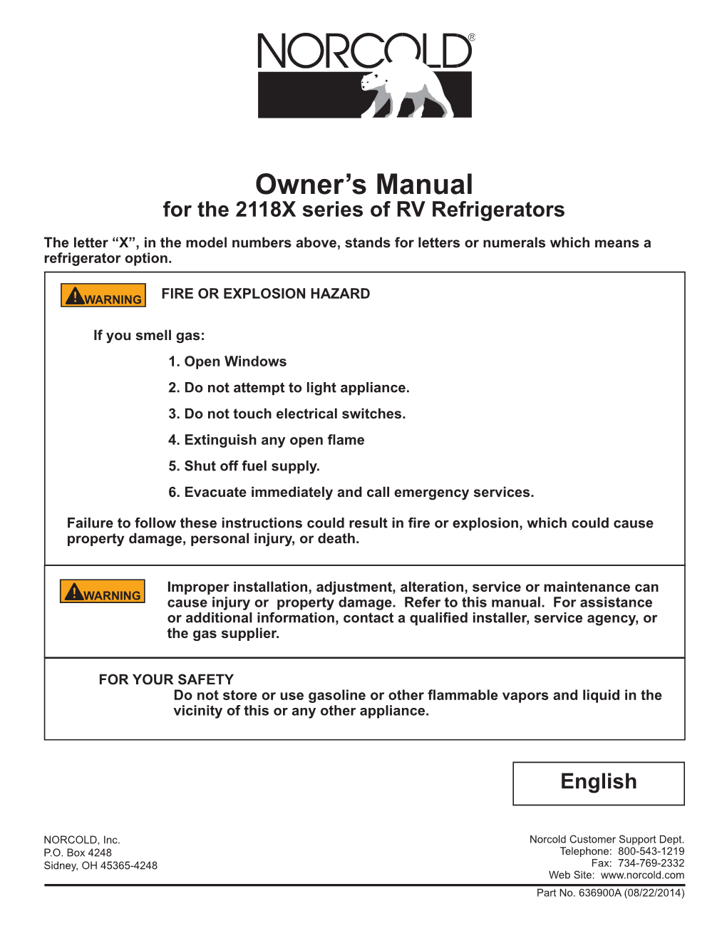 Owner's Manual