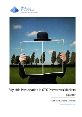 Buy-Side Participation in OTC Derivatives Markets