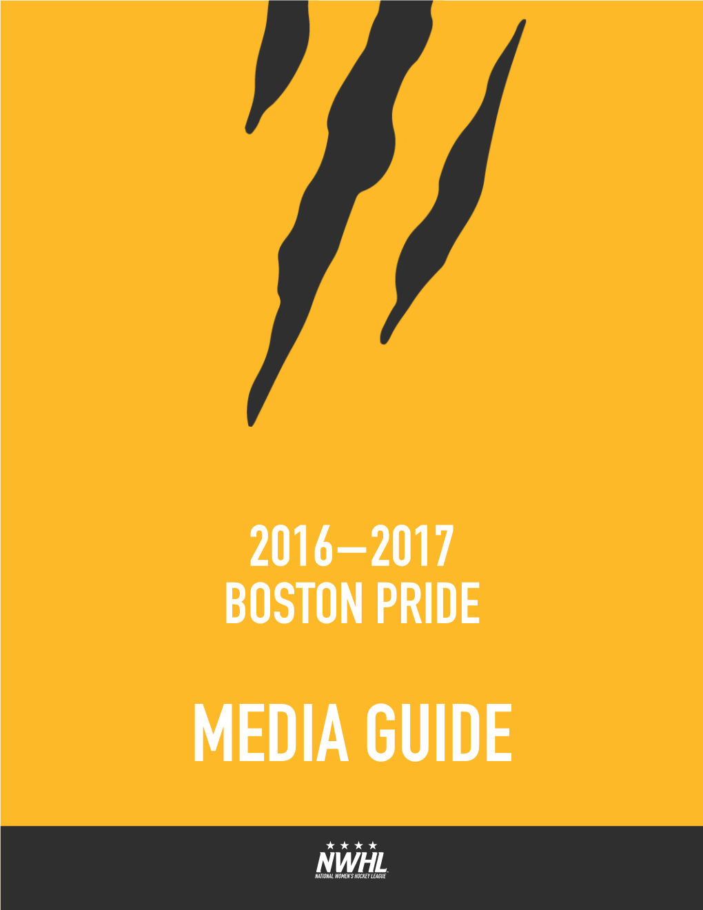 2016–2017 Boston Pride Media Guide 2016–2017 Media Guide