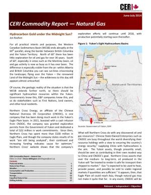 CERI Commodity Report — Natural Gas