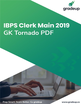 GK Tornado for IBPS Clerk Main Exam -2019