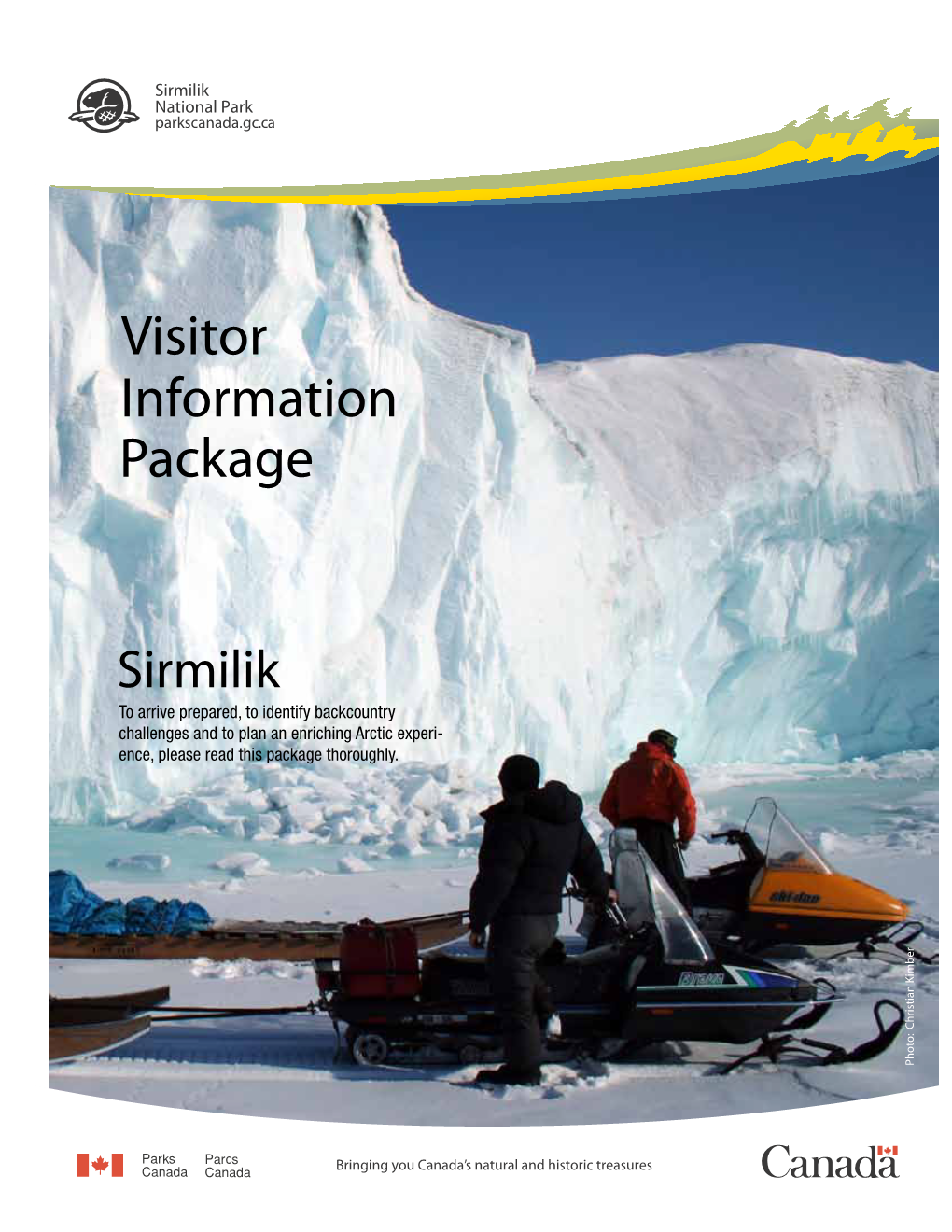 2013 Visitor Information Package for Sirmilik National Park