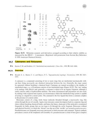 Catenanes and Rotaxanes 10.7