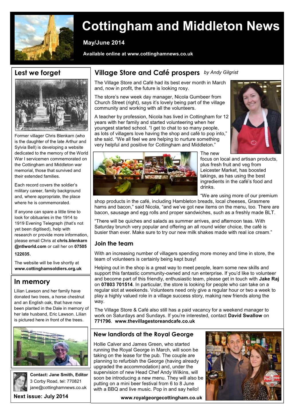 Cottingham and Middleton News