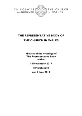 The Representative Body of the Church in Wales