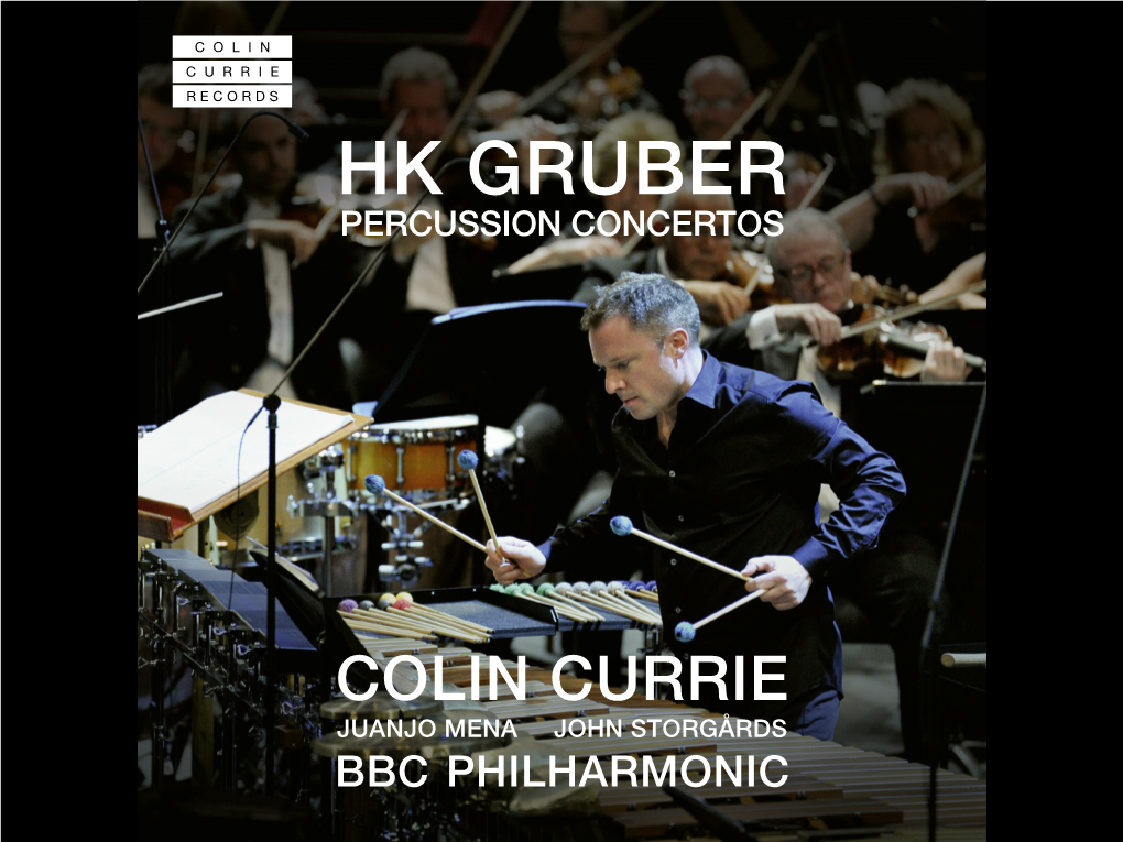 HK Gruber: Percussion Concertos