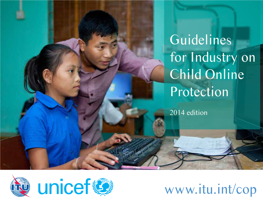 Guidelines for Industry on Child Online Protection