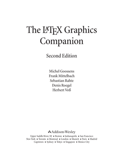 The Latex Graphics Companion / Michel Goossens