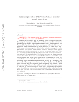 Extremal Properties of the Colless Balance Index for Rooted Binary Trees