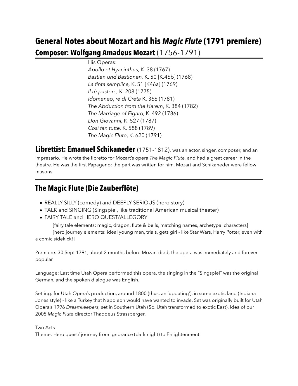 Magic Flute Voice Types DocsLib