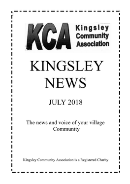 Kingsley News July 2018