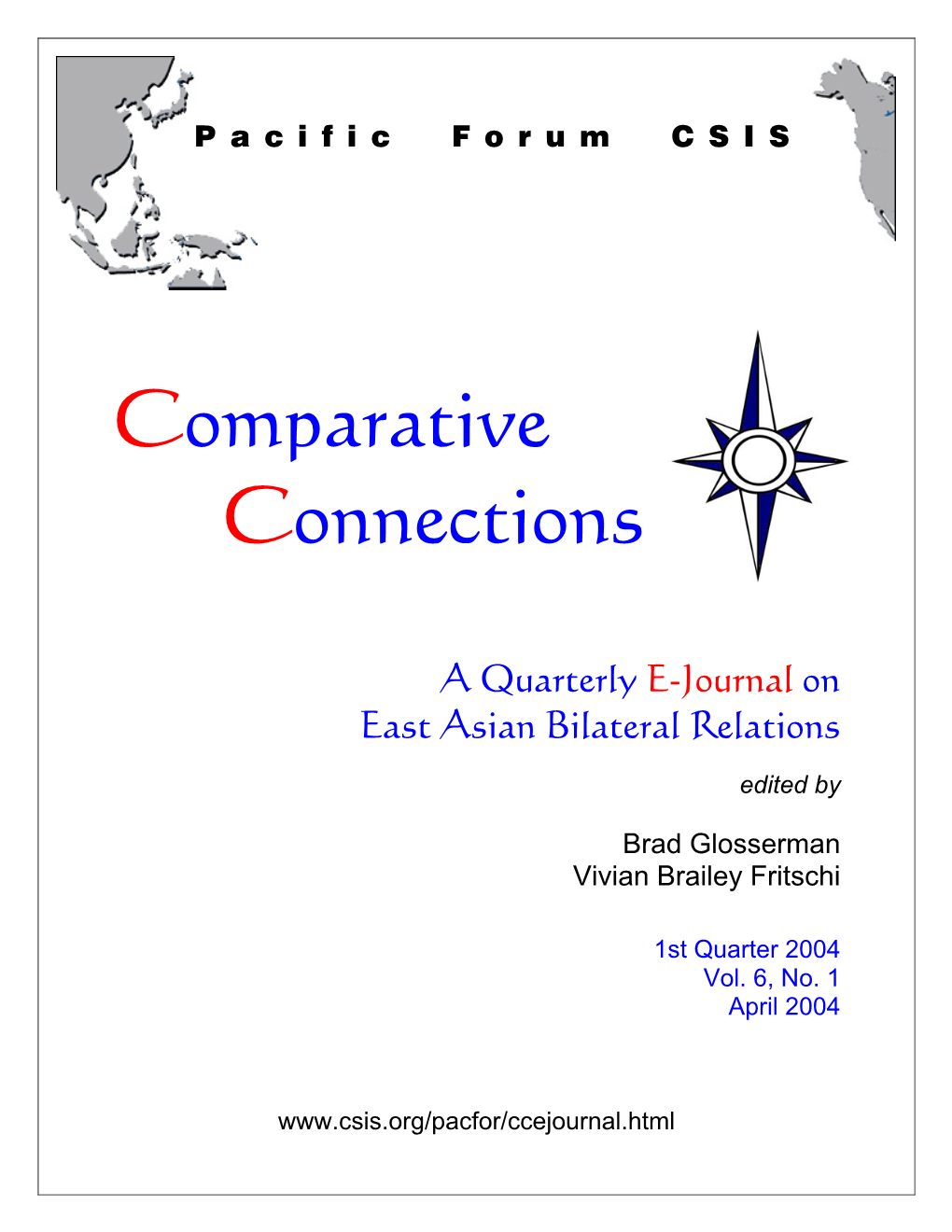 A Quarterly E-Journal on East Asian Bilateral Relations